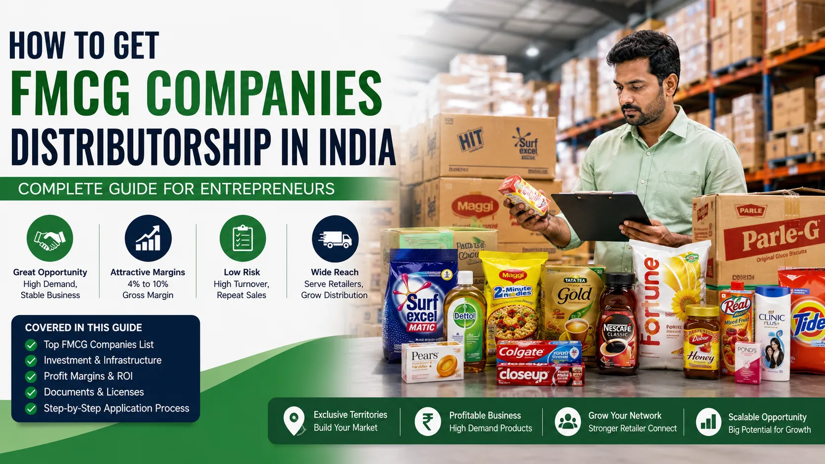 How to Get FMCG Companies Distributorship in India: Complete Guide
