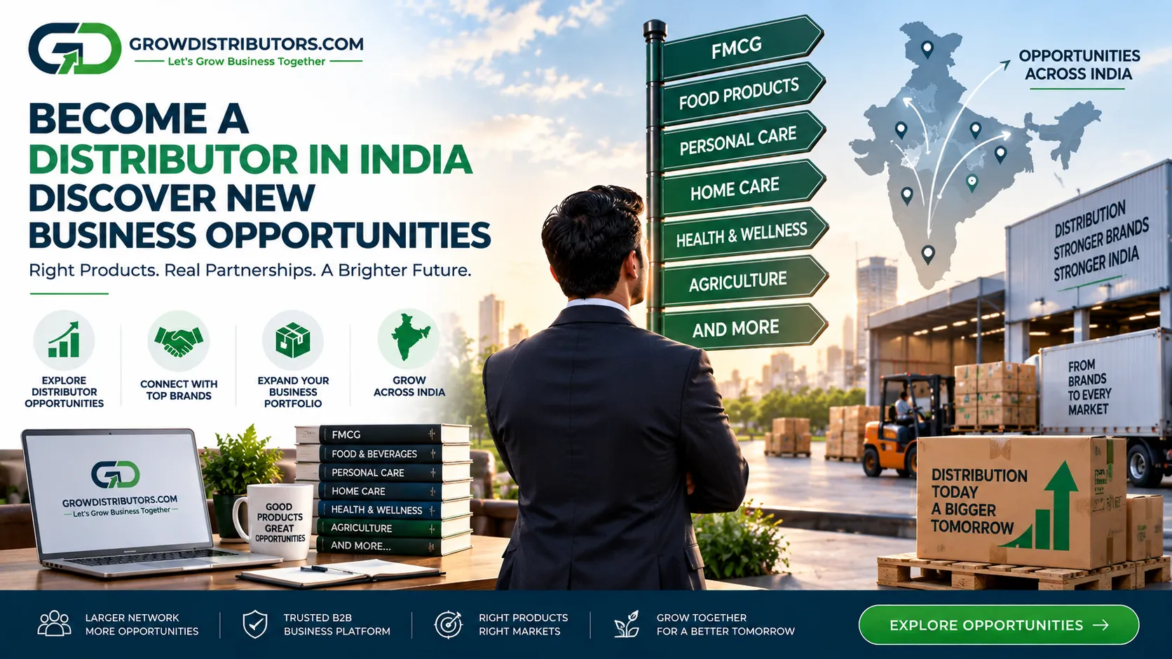 How to Become a Distributor in India and Discover New Business Opportunities