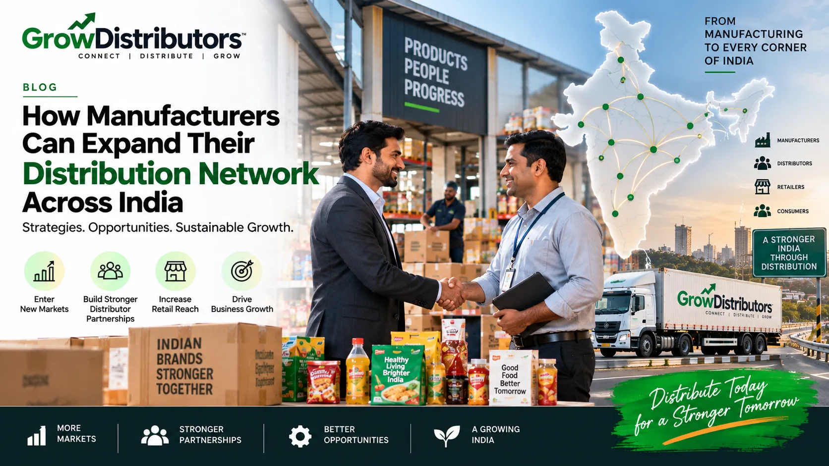 How Manufacturers Can Expand Their Distribution Network Across India