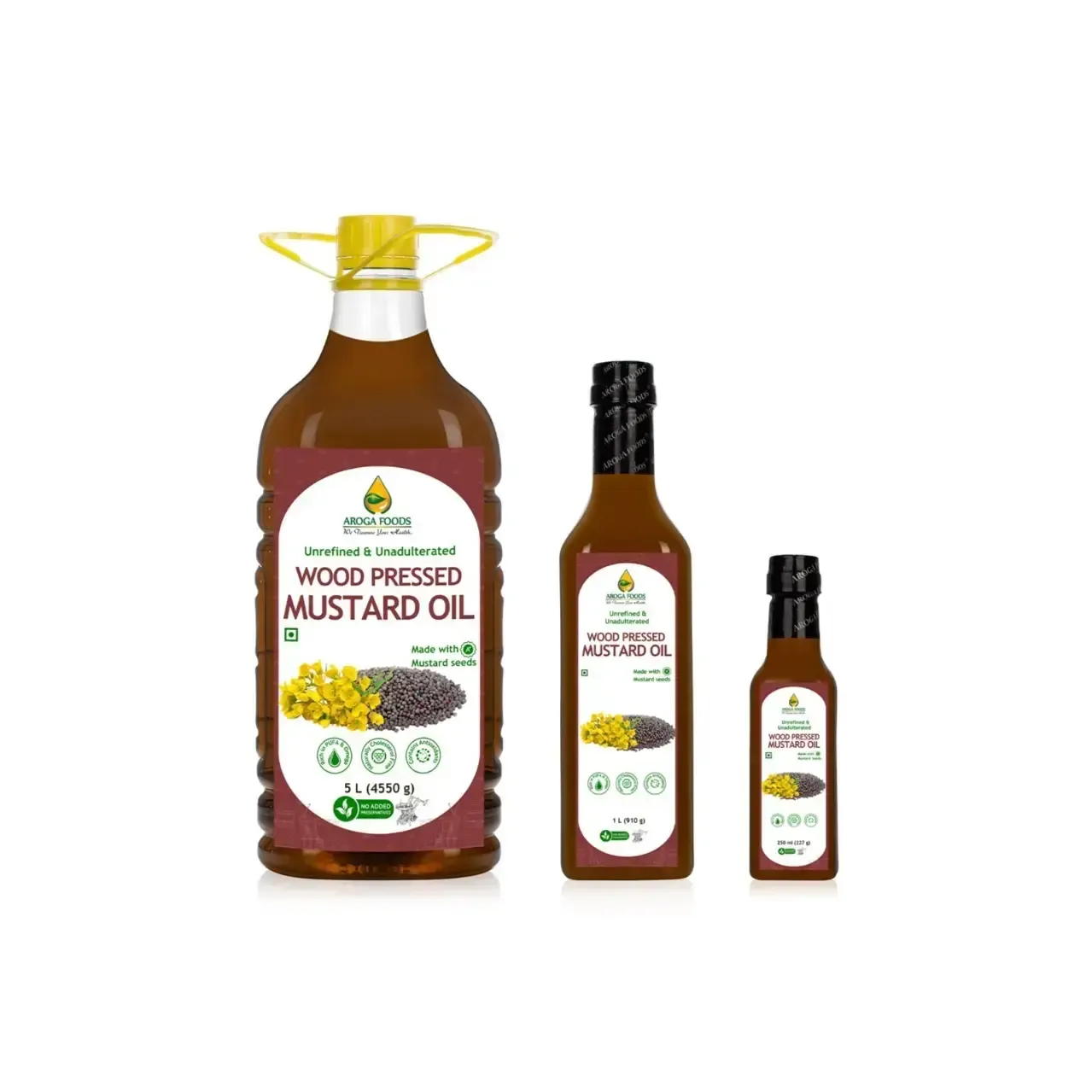 Mustard Cold Pressed Oil