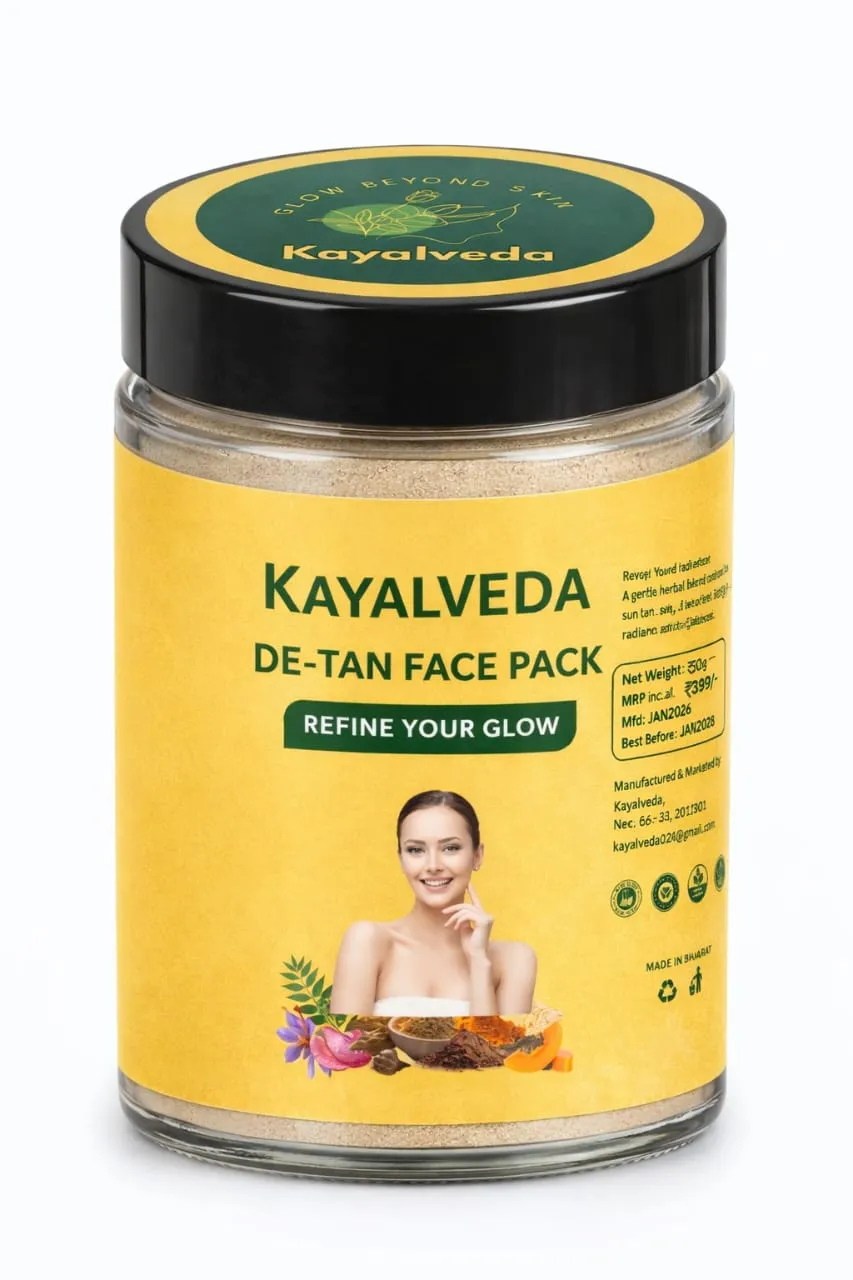 Kayalveda De-Tan Face Pack