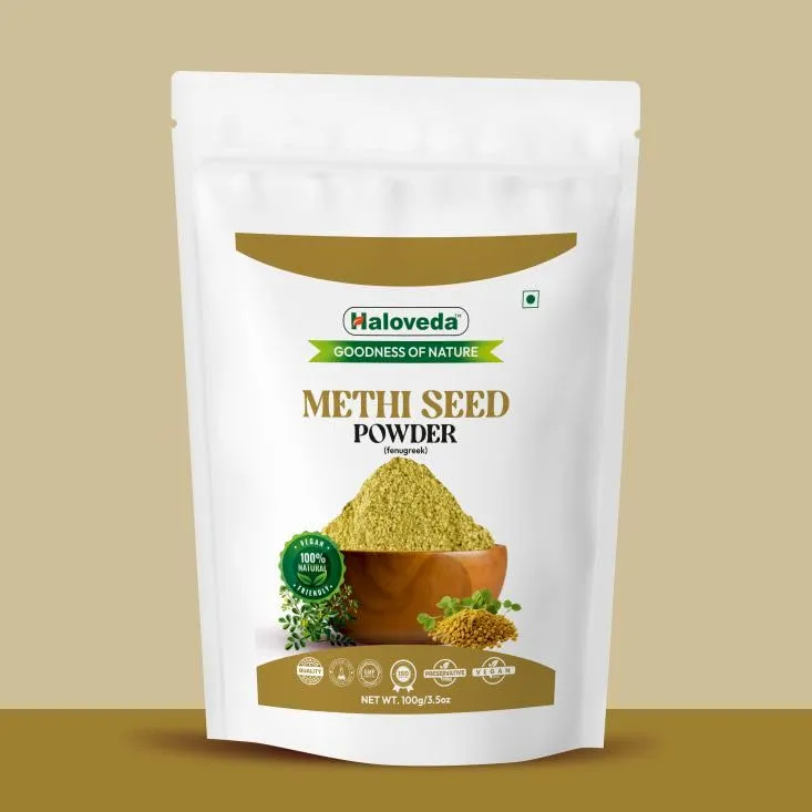Haloveda Pure Methi Seed Powder (Fenugreek)